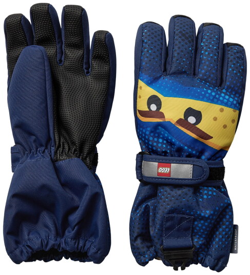 LEGO kidswear Lwagan 807 - Gloves W/Mem. - Navy - 134-140