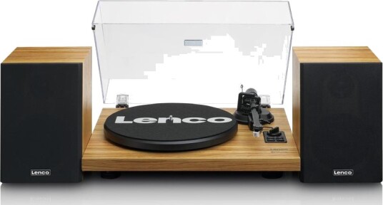 Lenco LS-500 Bluetooth Platespiller med Høyttalere i Brun Lenco LS-500 Bluetooth Platespiller med Høyttalere i Brun