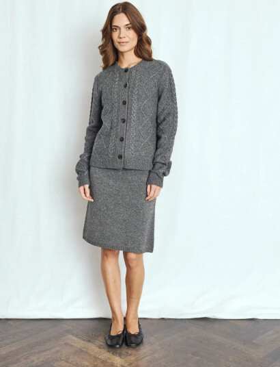 Bruun & Stengade Bs June Skirt   Grey   XS
