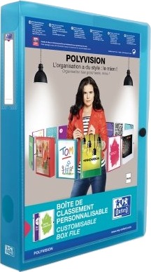 Elba Oppsamlingsboks Polyvision A4 Pp Fyllingshøyde: 40 Mm Blå Gjennomsiktig Lomme På Frontlokket Gjennomsiktig 994034 Bl Elba Oppsamlingsboks Polyvision A4 Pp Fyllingshøyde: 40 Mm Blå Gjennomsiktig Lomme På Frontlokket Gjennomsiktig 994034 Bl