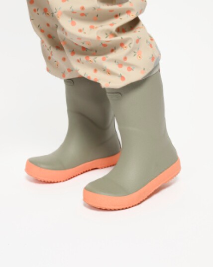 Viking x Kenza Gummistøvler Light Green/Apricot 33 Viking x Kenza Gummistøvler Light Green/Apricot 33