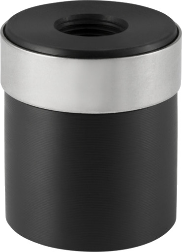 63 mm x 2" Adapter innvendig gjenge sort PEH Geberit Svart