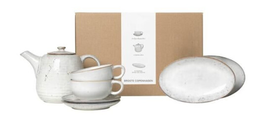 Broste Copenhagen Nordic Sand sett te til to