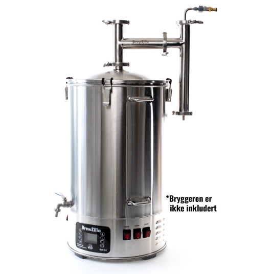 BrewZilla Steam Condenser Kit 65l Med lokk til BrewZilla 65l BrewZilla Steam Condenser Kit 65l Med lokk til BrewZilla 65l