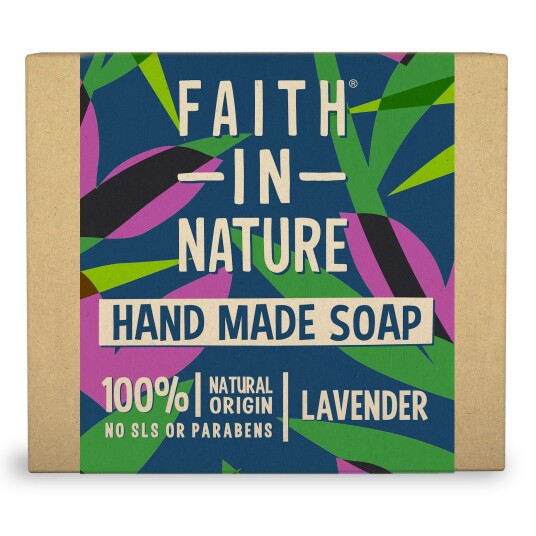 Faith In Nature Soap Lavender 100 g Faith In Nature Soap Lavender 100 g
