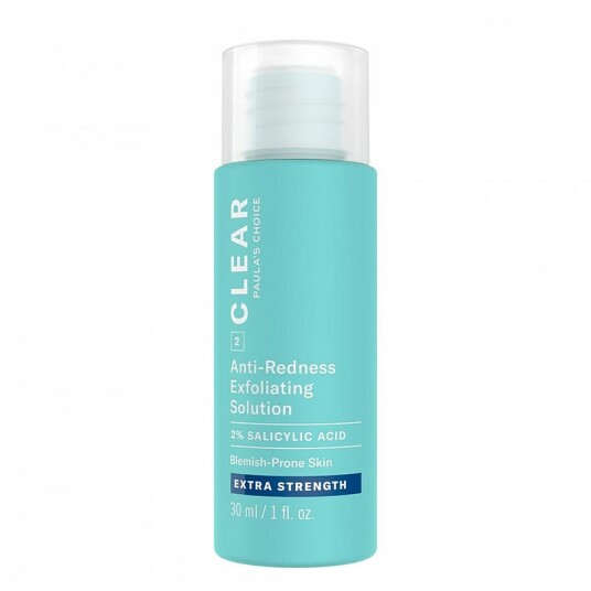 Clear Extra Strength Anti-Redness Exfoliating Solution 2% Salycilic Acid 30 ml Clear Extra Strength Anti-Redness Exfoliating Solution 2% Salycilic Acid 30 ml