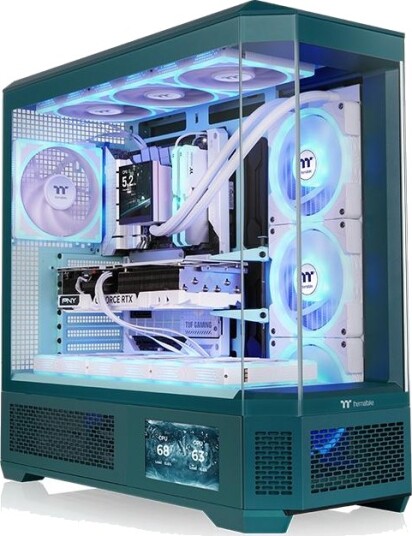 Thermaltake View 600 TG Transformative Teal CA-11H-00FTWN-00