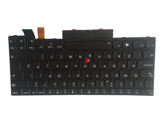 Lenovo Lite-On - erstatningstastatur for bærbar PC - med Trackpoint - QWERTY - Storbritannia Inn-enhet