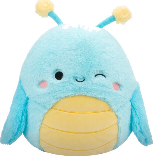Squishmallows Fuzz A Mallows Kosedyr Giles Gresshoppe 40 cm Squishmallows Fuzz A Mallows Kosedyr Giles Gresshoppe 40 cm