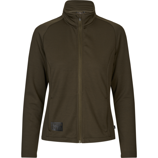 Seeland Tidal Tora Fleecejakke Dame Pine green L