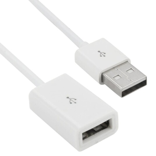 Forlengelseskabel USB - 1 meter
