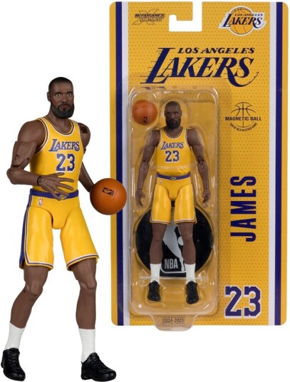 McFarlane SportsPicks  NBA  Lebron James (Los Angeles Lakers) 6" Action Figure