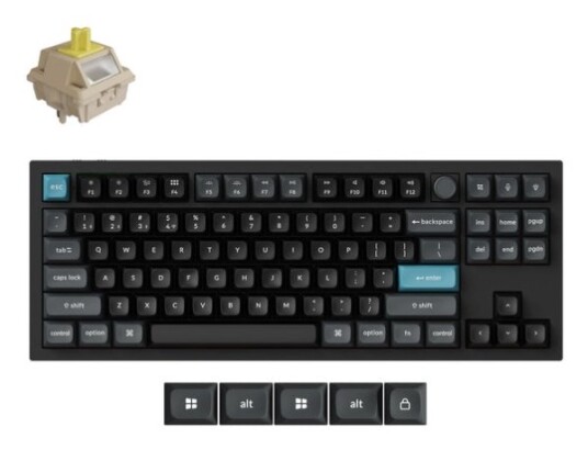 Keychron Q3 Ultra Q3U M4 Svart