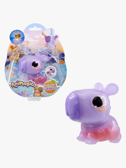 Goliath Animagic Lets Glo Capybara Purple Purple One Size Goliath Animagic Lets Glo Capybara Purple Purple One Size