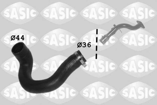 SASIC 3336364 Ladeluftslange SASIC 3336364 Ladeluftslange