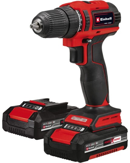 Einhell TE CD 18/40 Drill Børsteløs 18V Med 2x2.0Ah batterier