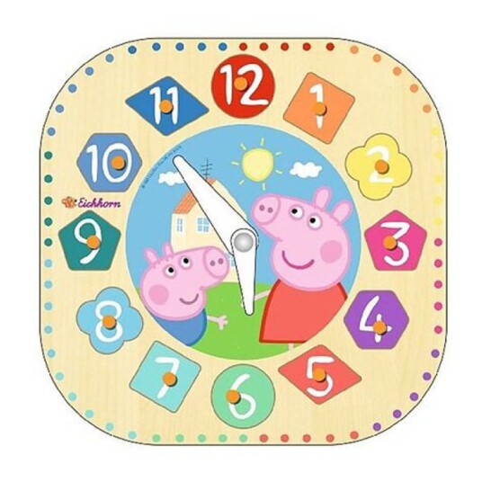Peppa Gris Lær deg klokken
