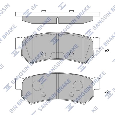Hi Q SP1257 Bremseklosser