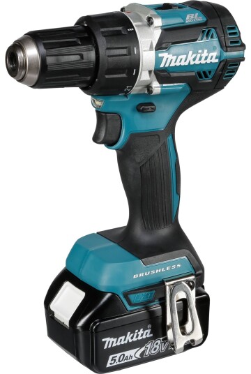 Makita Borskrutrekker DDF484RTE 18 v Blå