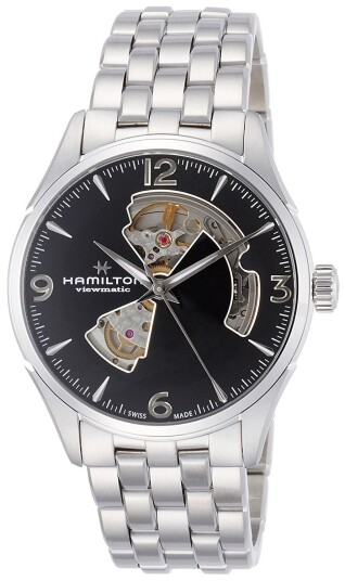 Hamilton Herreklokke H32705131 Jazzmaster Sort/Stål Ø42 mm