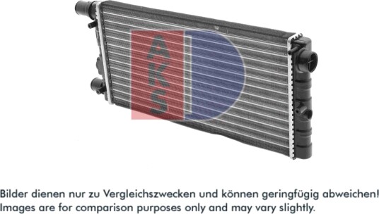 AKS DASIS 080490N Radiator motorkjøling