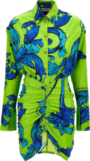 Versace Jeans Couture Dame Kjoler Grønn M,