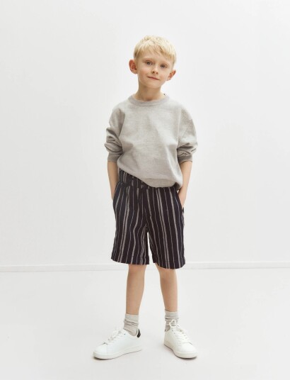 Enkel Studio O Neck Knit Grey 152