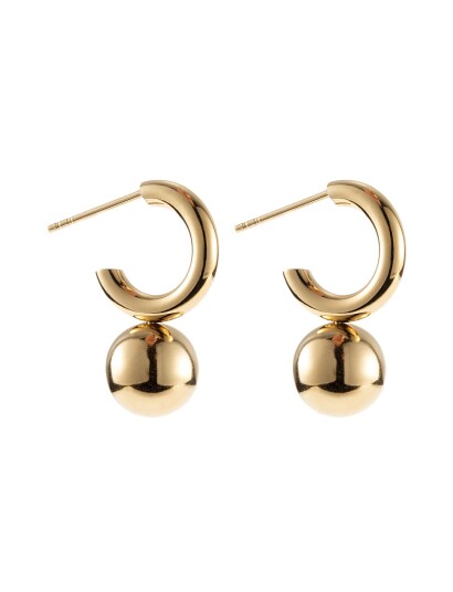 BY JOLIMA Liz Hoop |Guld |One Size