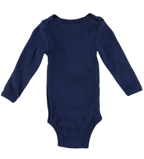 Engel Body L/æ Ull/Silke Navy Engel 86/92 Langermet Body Blå 86 92