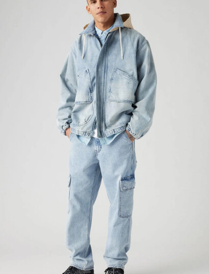 Levi"s® 568 Loose Strt Cargo My Pocket - Blue - 31 x 34