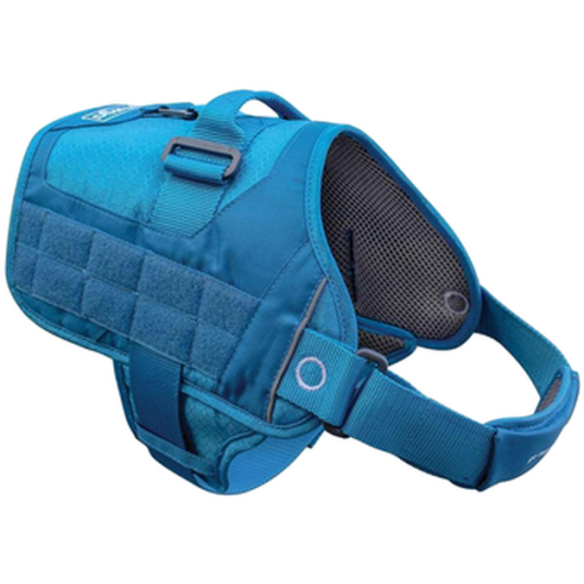 Rsg Dog Townie Harness Coastal Blue/Charcoal Grey Xs Hund Halsbånd Og Seler Sele Til Hund Kurgo