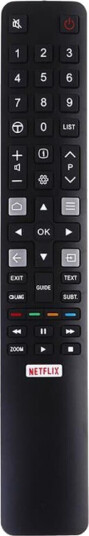 TV fjernkontroll Erstatning for RC802N TCL TV TV fjernkontroll Erstatning for RC802N TCL TV