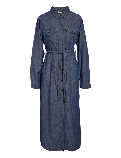 NOISY MAY Nmsigga L/S Long Dress Az420Db - Navy - XS NOISY MAY Nmsigga L/S Long Dress Az420Db - Navy - XS