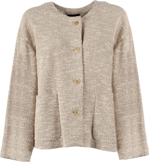 Emporio Armani Dame Strikkevarer Beige M,