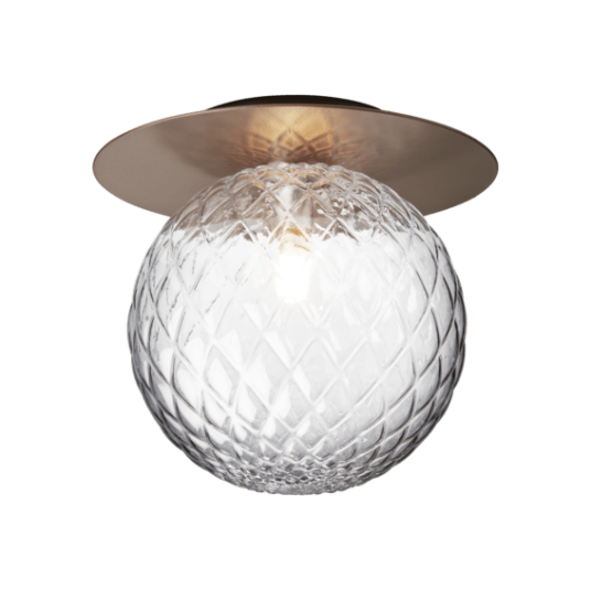 Nuura Liila 1 Vegg/ Taklampe Stor Mørk Bronse/ Klar Nuura Liila 1 Vegg/ Taklampe Stor Mørk Bronse/ Klar