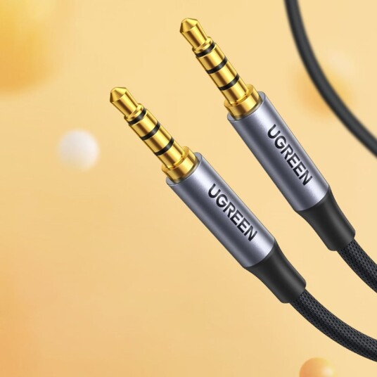 Ugreen 3,5 Mm Mini Jack Aux Kabel 3 M Svart Ugreen 3,5 Mm Mini Jack Aux Kabel 3 M Svart