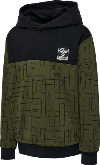 Hummel Equality Hoodie Olive Night (146 / 11 år)