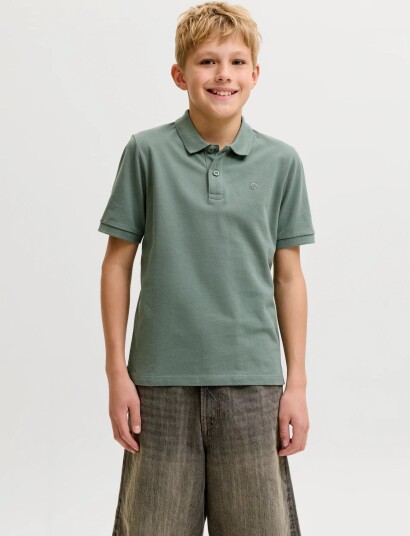 Jack & Jones Jprblaweston Ss Polo Jnr Khaki green 176