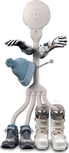 Hedgehog Buddy 4 Ionic skotørker H WB4 WIO hvit