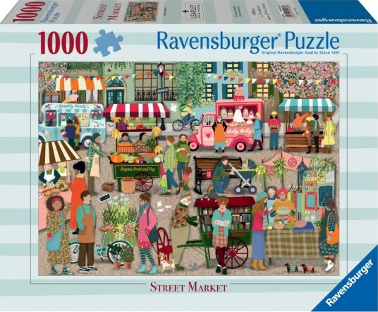 Ravensburger Street Market Puslespill 1000 Brikker