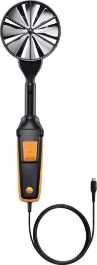 Testo Vingehjulgiver 06359372 Svært Nøyaktig, Med Fast Kabel