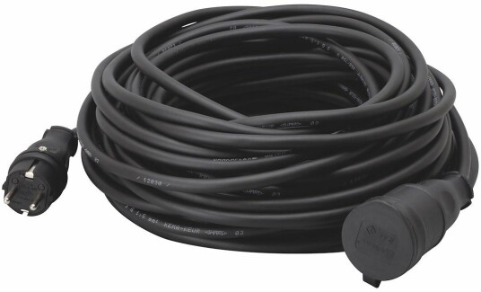 Malmbergs Skjøtekabel 10m 3G1,5mm² IP44