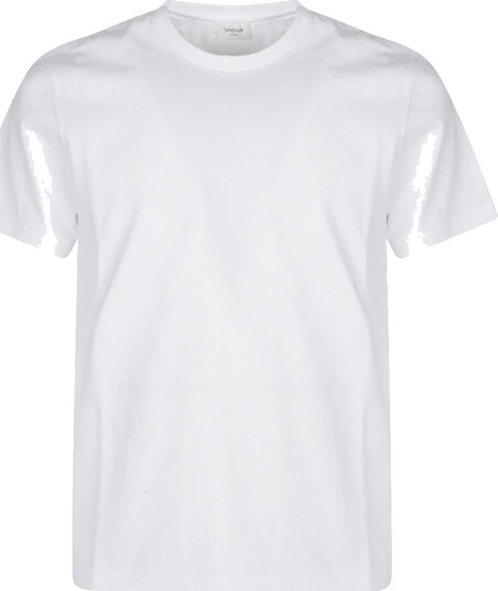 Saint Laurent Herre Topper Hvit M,