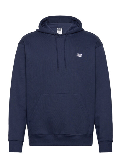 New Balance Sport Essentials Fleece Hoodie   Navy   XS