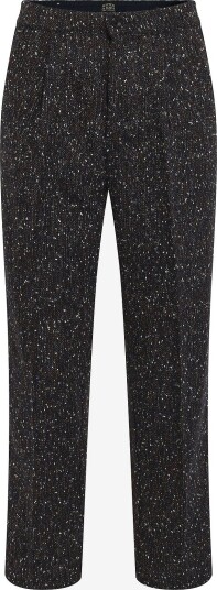Scotch & Soda Oliver Wool Blend Tweed Pleated Pants   SKY CAPTAIN MELANGE   XL