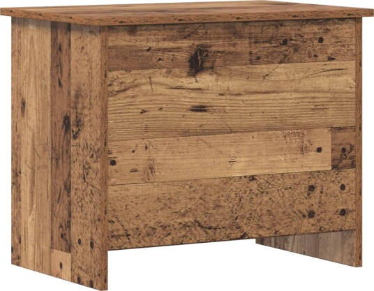 vidaXL Oppbevaringskiste Gammelt tre 60 x 40 x 50 cm Konstruert tre