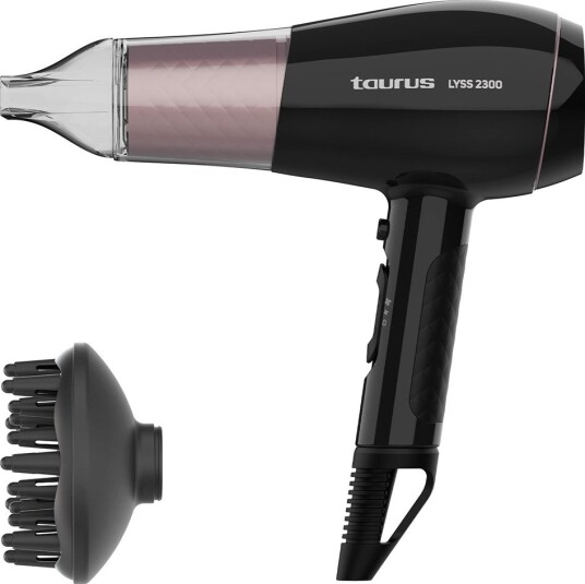 Taurus LYSS2300 Hårføner - 2200W - Svart/Lilla Taurus LYSS2300 Hårføner - 2200W - Svart/Lilla