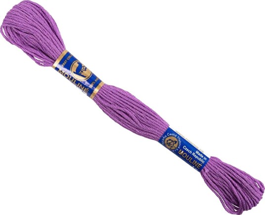 Creativ Company Broderigarn 8 m Fiolett