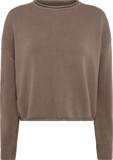 Organic Basics True Knit Sweater SHADOW XL Organic Basics True Knit Sweater SHADOW XL