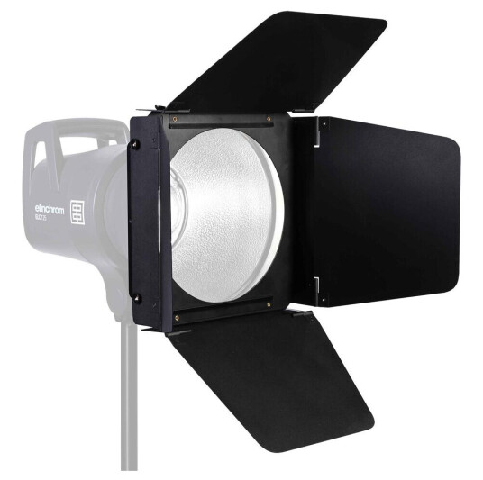 Elinchrom EL-26041 Låvedør sett 21cm Holder og seks klaffer Elinchrom EL-26041 Låvedør sett 21cm Holder og seks klaffer